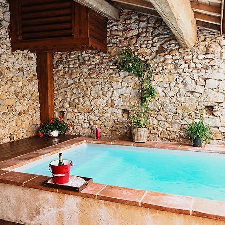 ミルポワ Demeure De La Carmine, Sejour Bien-Etre D'Exception, Piscine, Hammam, Champagne Bed & Breakfast エクステリア 写真