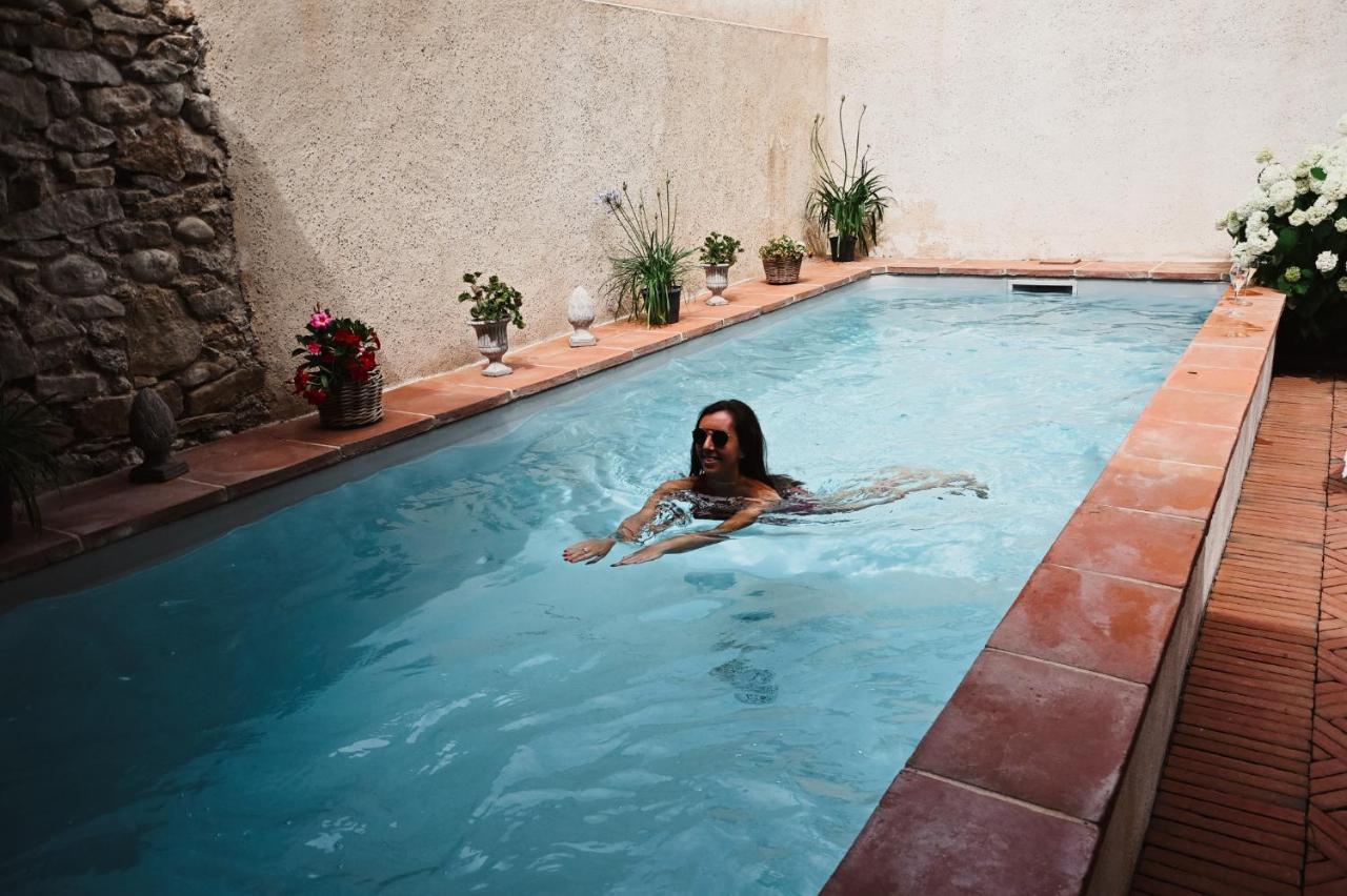 ミルポワ Demeure De La Carmine, Sejour Bien-Etre D'Exception, Piscine, Hammam, Champagne Bed & Breakfast エクステリア 写真