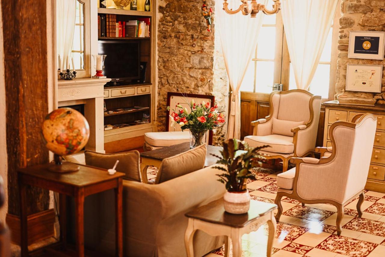ミルポワ Demeure De La Carmine, Sejour Bien-Etre D'Exception, Piscine, Hammam, Champagne Bed & Breakfast エクステリア 写真