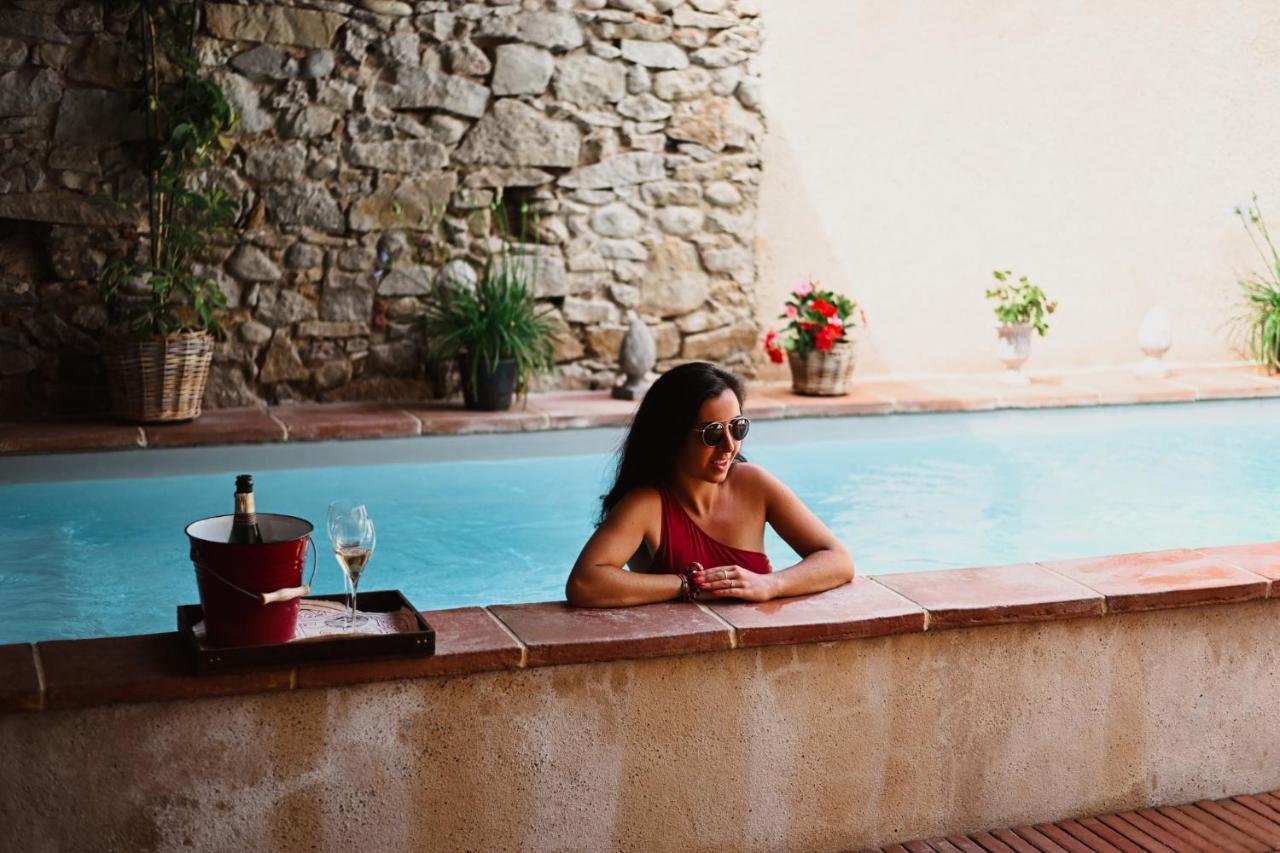 ミルポワ Demeure De La Carmine, Sejour Bien-Etre D'Exception, Piscine, Hammam, Champagne Bed & Breakfast エクステリア 写真